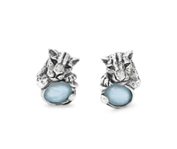 Orecchini Giovanni Raspini Donna BLU JAGUAR in Argento Madreperla 12682
